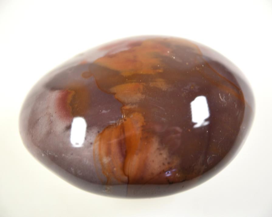 Large Polychrome Jasper Crystal Pebble 7.5cm