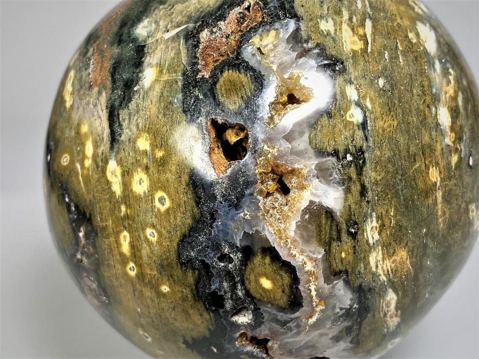 Large Ocean Jasper Crystal Sphere 9.2cm