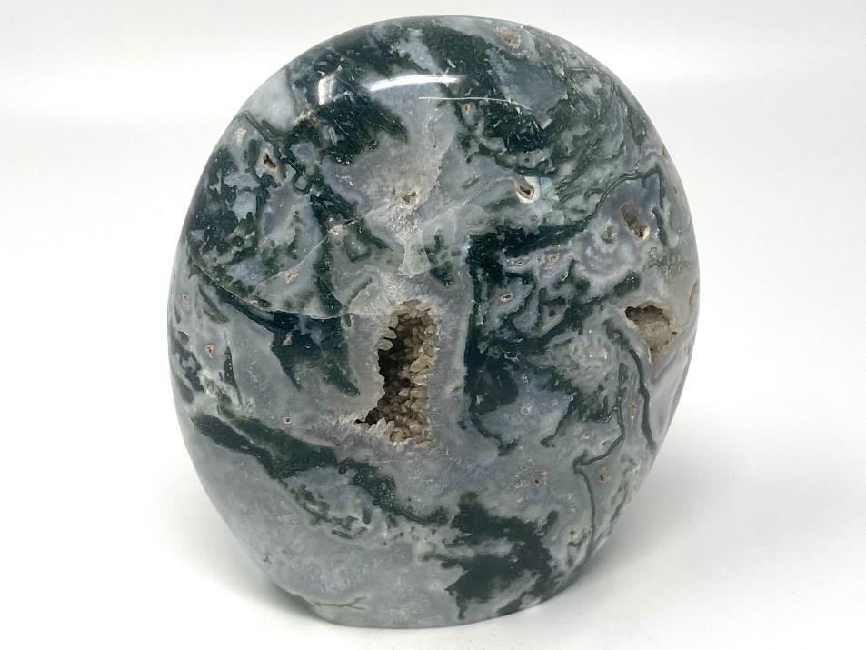Large Moss Agate Crystal Freeform 12.8cm