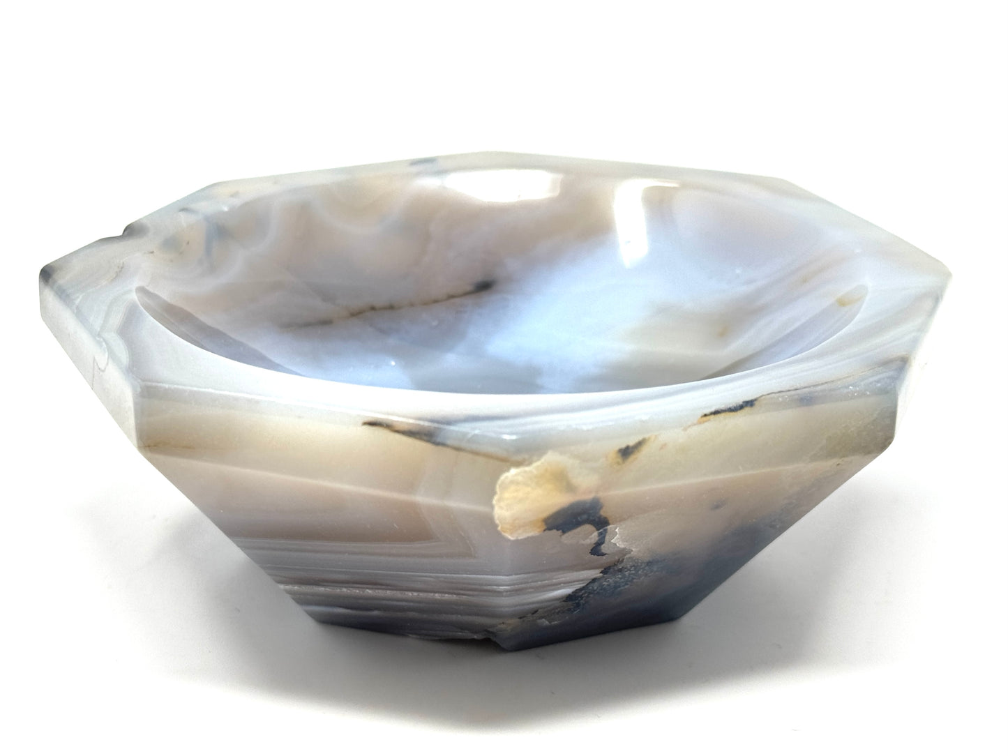 Agate Crystal Bowl 12.4cm