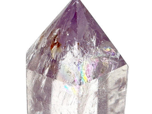 Amethyst Phantom Quartz Crystal Point 6.9cm