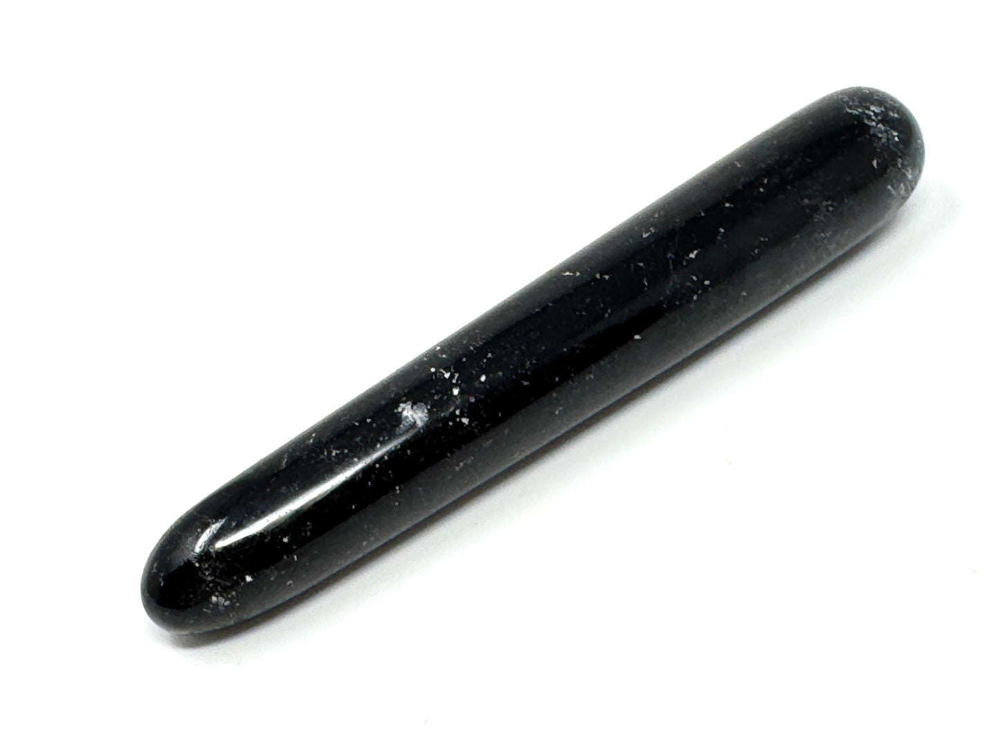 Black Tourmaline Crystal Massage Wand 12.5cm