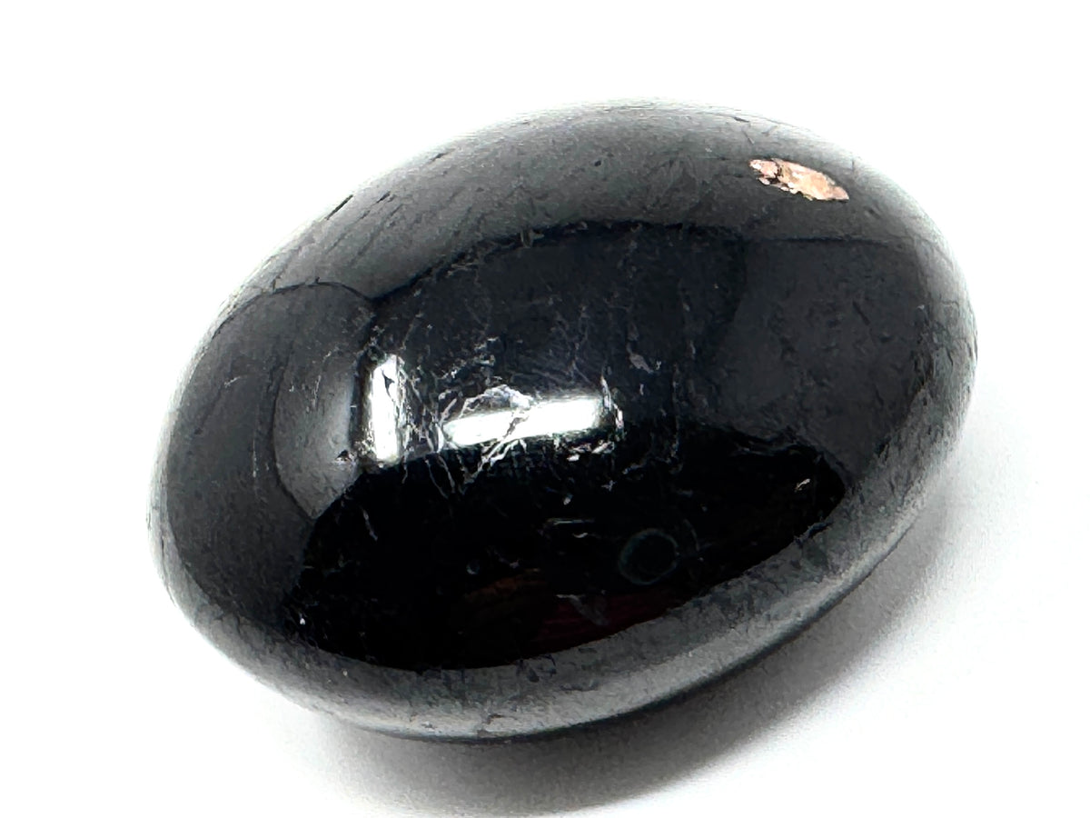 Large Black Tourmaline Crystal Pebble 5.8cm