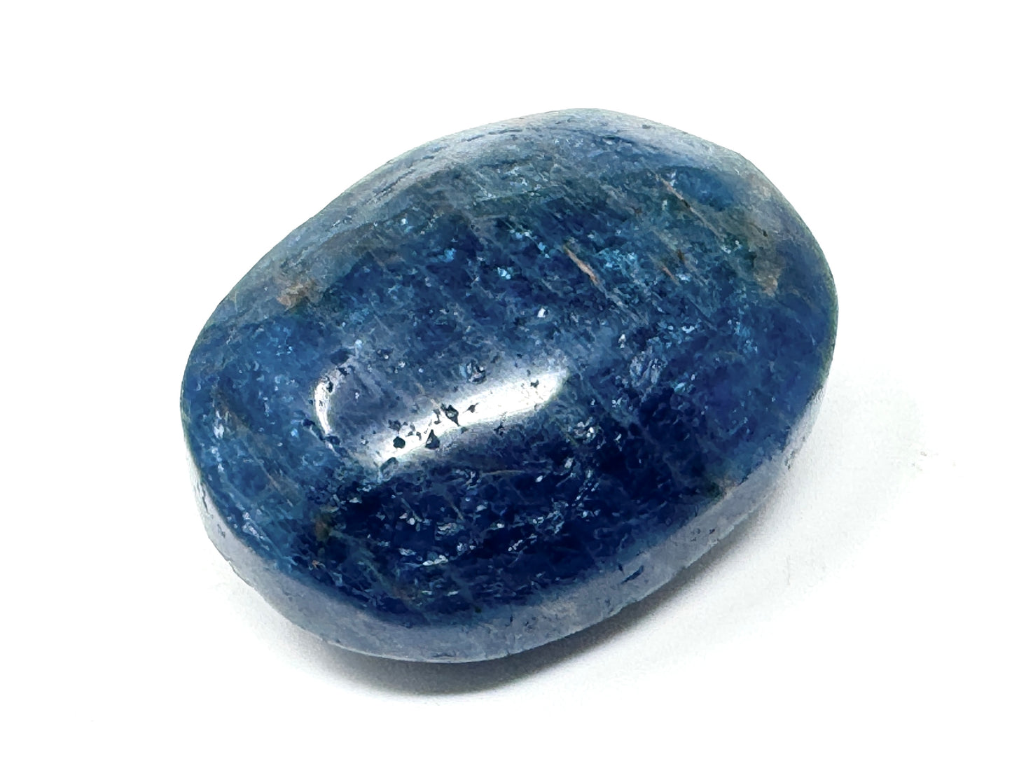 Blue Apatite Crystal Pebble 4.8cm
