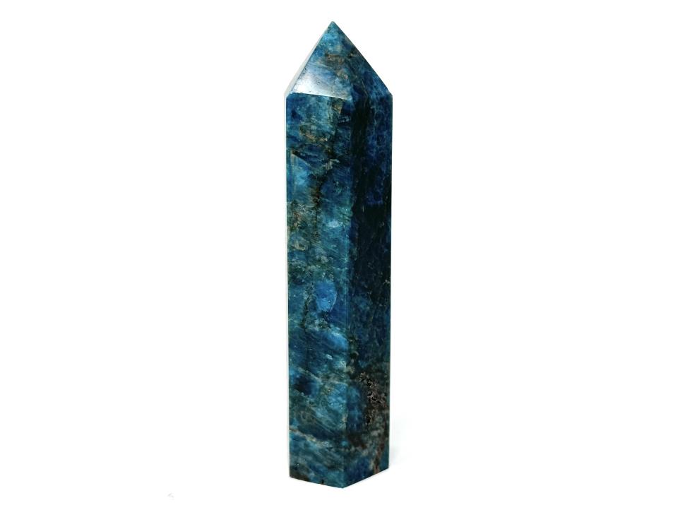 Large Blue Apatite Crystal Point 14.3cm