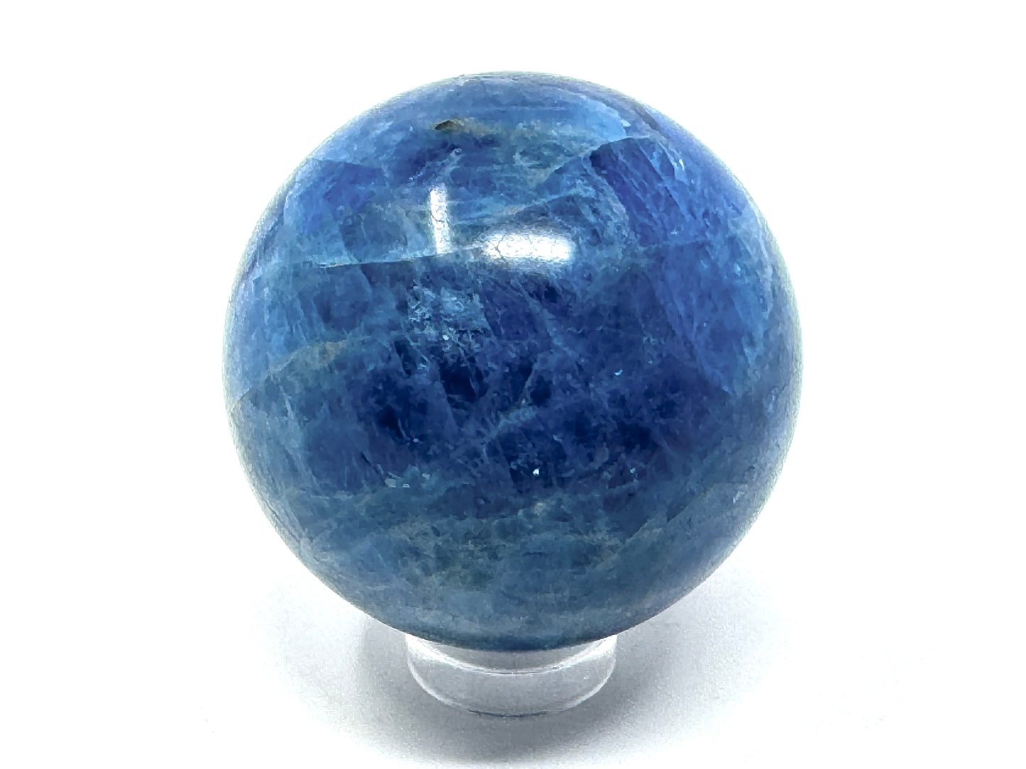 Blue Apatite Crystal Sphere 4cm