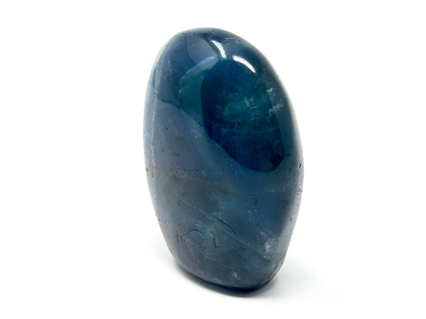 Blue Fluorite Crystal Freeform 6.4cm