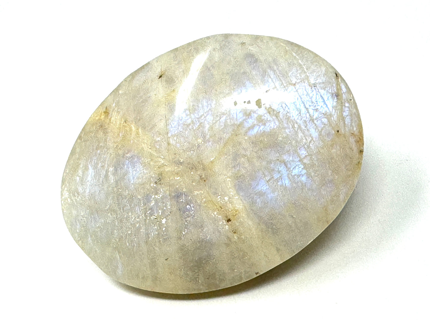 Blue Moonstone Crystal Pebble 5.6cm