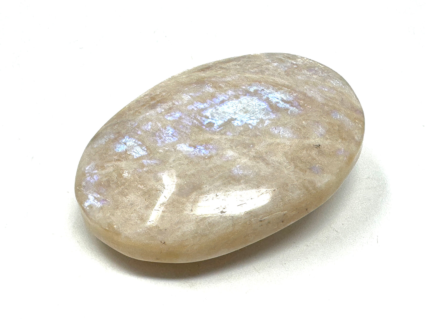 Blue Moonstone Crystal Pebble 5.6cm