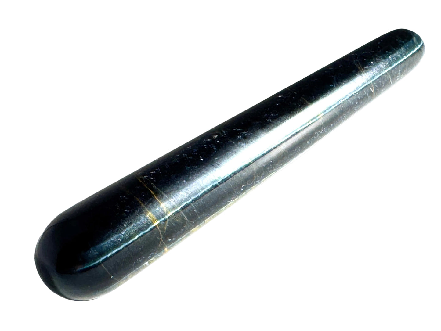 Blue Tiger's Eye Crystal Massage Wand 12.5cm