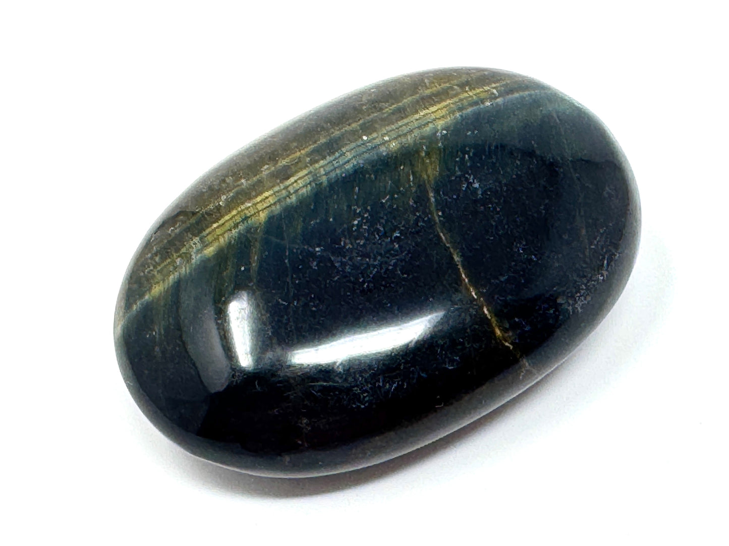 Blue Tiger's Eye Crystal Pebble 5.8cm