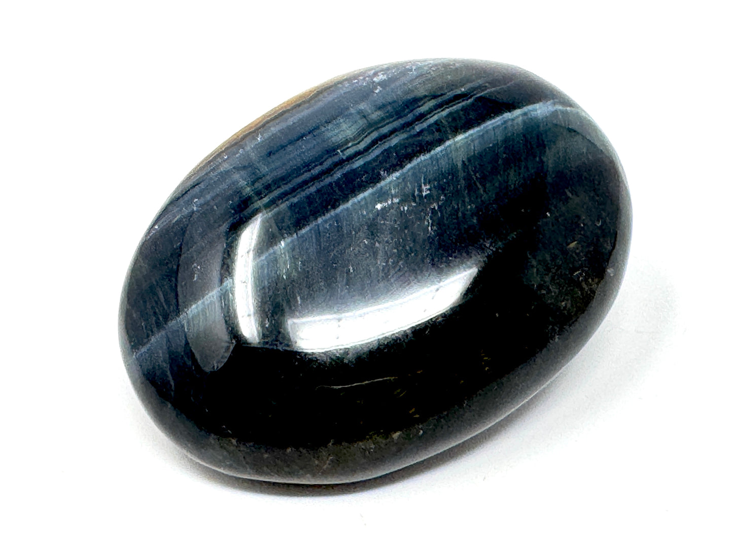 Blue Tiger's Eye Crystal Pebble 4.9cm