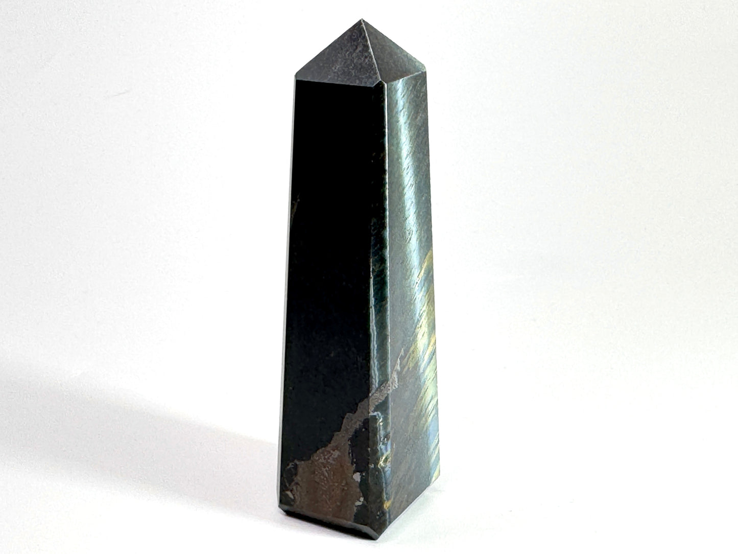 Blue Tiger's Eye Crystal Tower 8.5cm