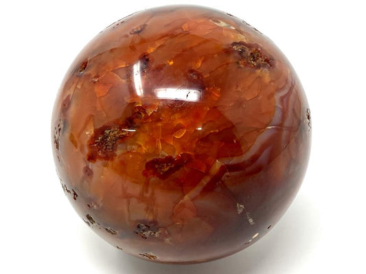 Large Carnelian Crystal Sphere 10.1cm