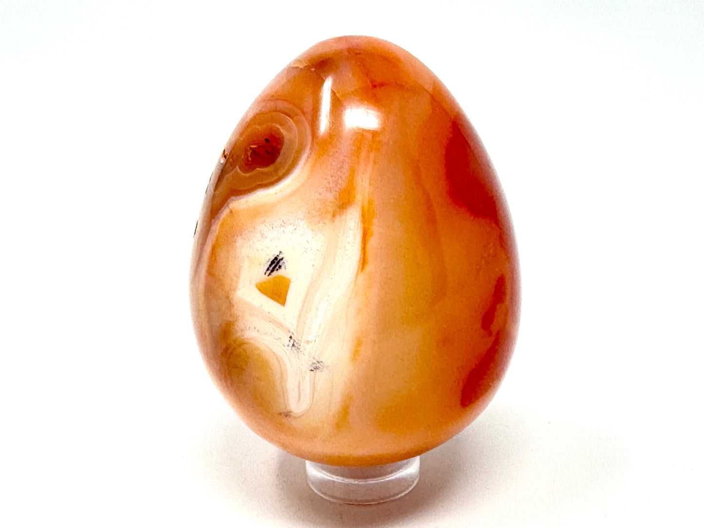 Carnelian Crystal Egg 5.7cm