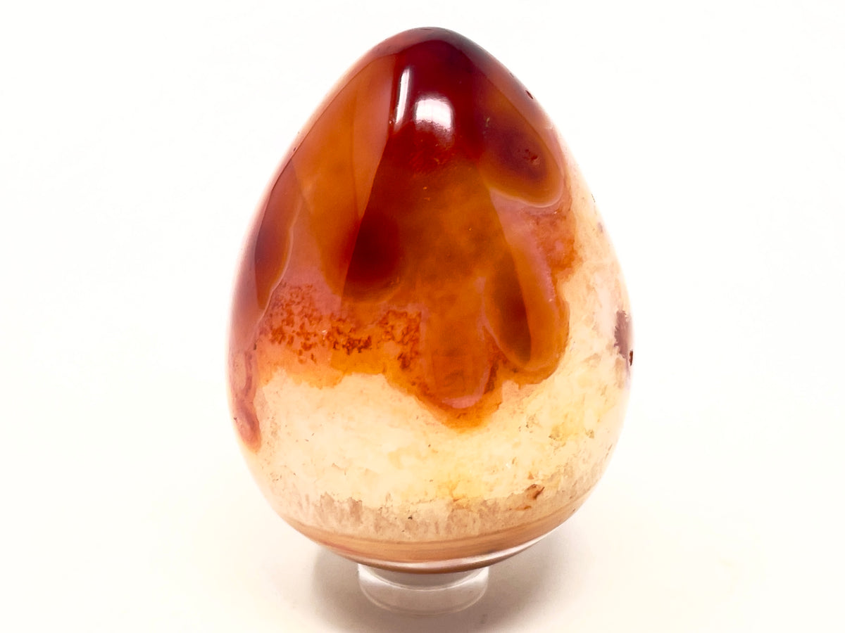 Carnelian Crystal Egg 6.4cm