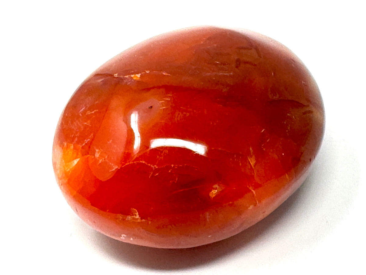 Carnelian Crystal Pebble 5.6cm