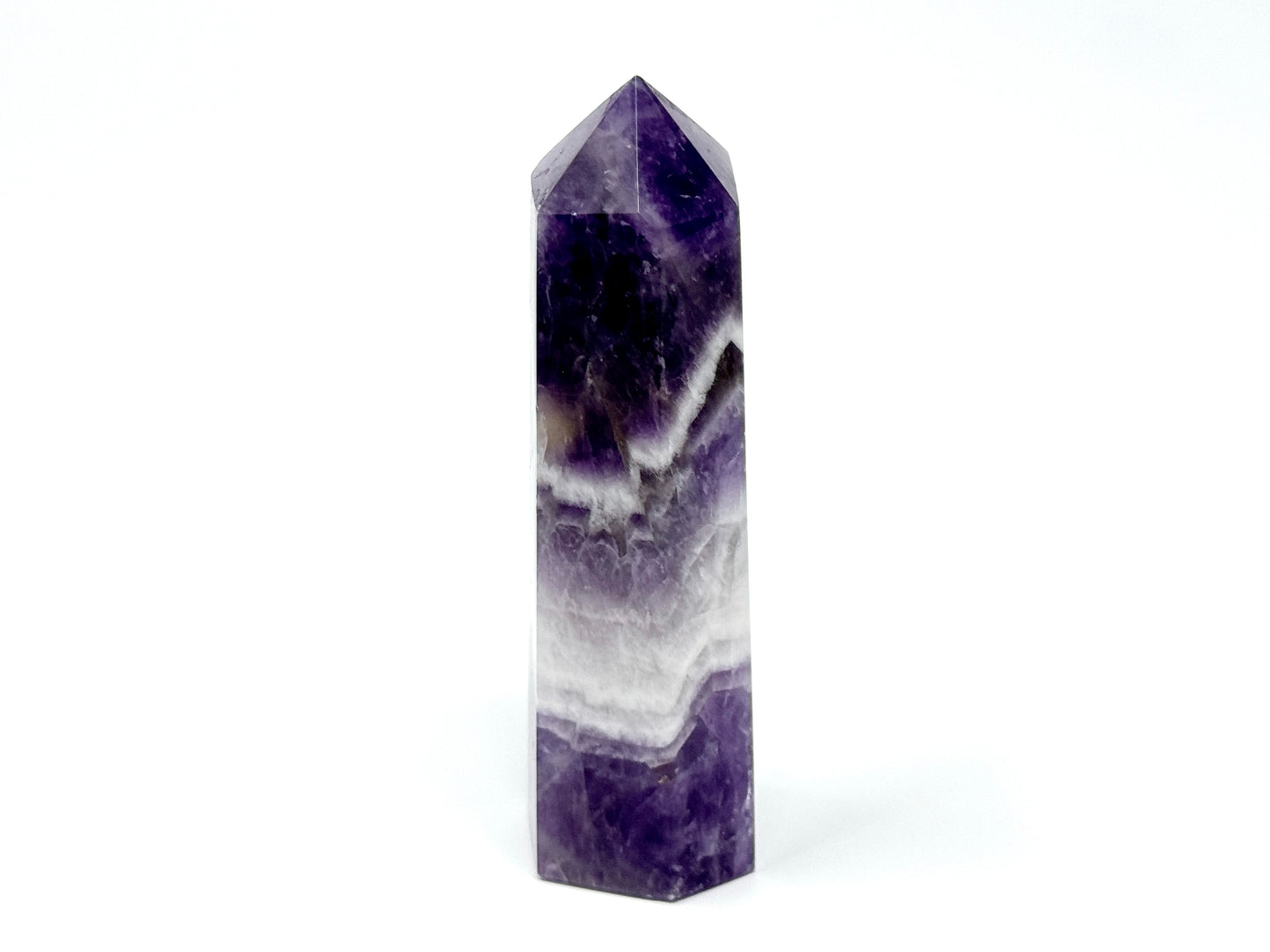 Chevron Amethyst Crystal Point 9.1cm