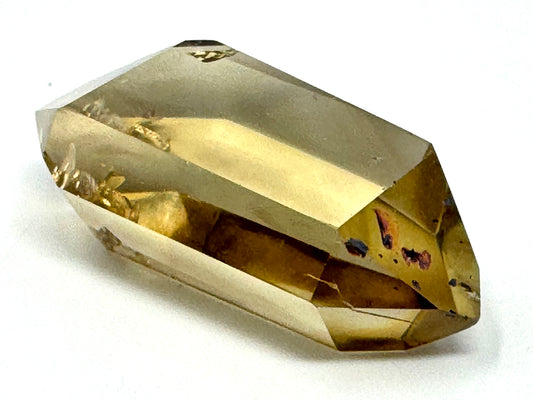 Natural Citrine Double Terminated Quartz Crystal Point 5cm