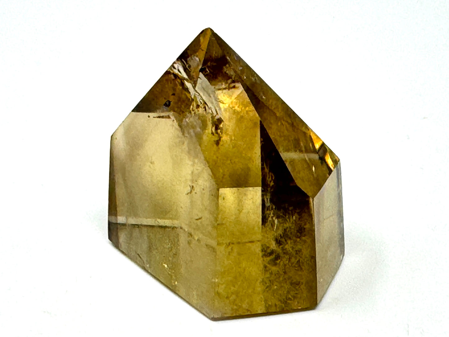 Natural Citrine Quartz Crystal Point 4.9cm