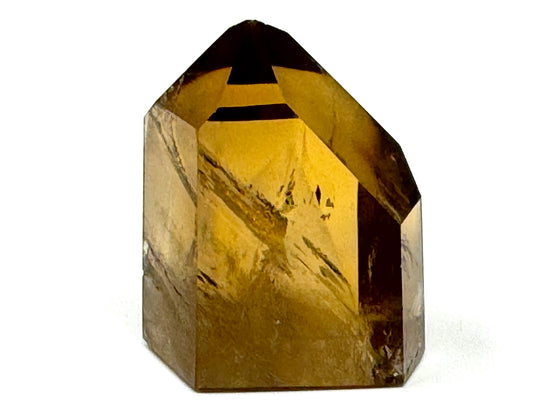 Natural Citrine Quartz Crystal Point 5cm