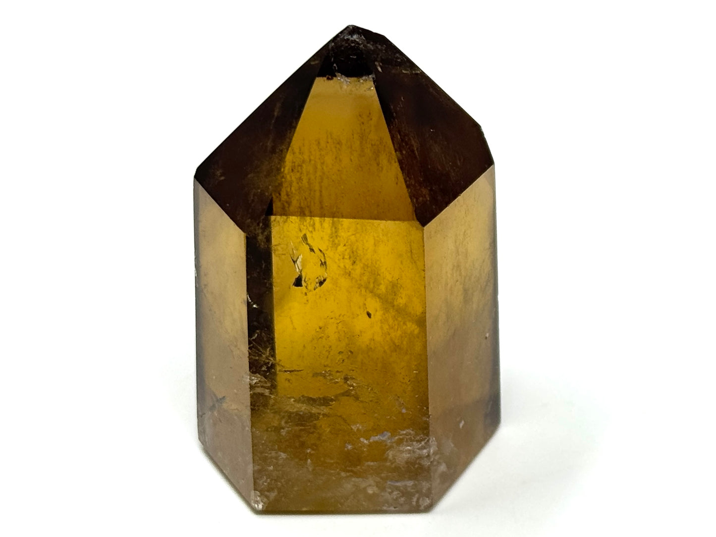 Natural Citrine Quartz Crystal Point 5.2cm