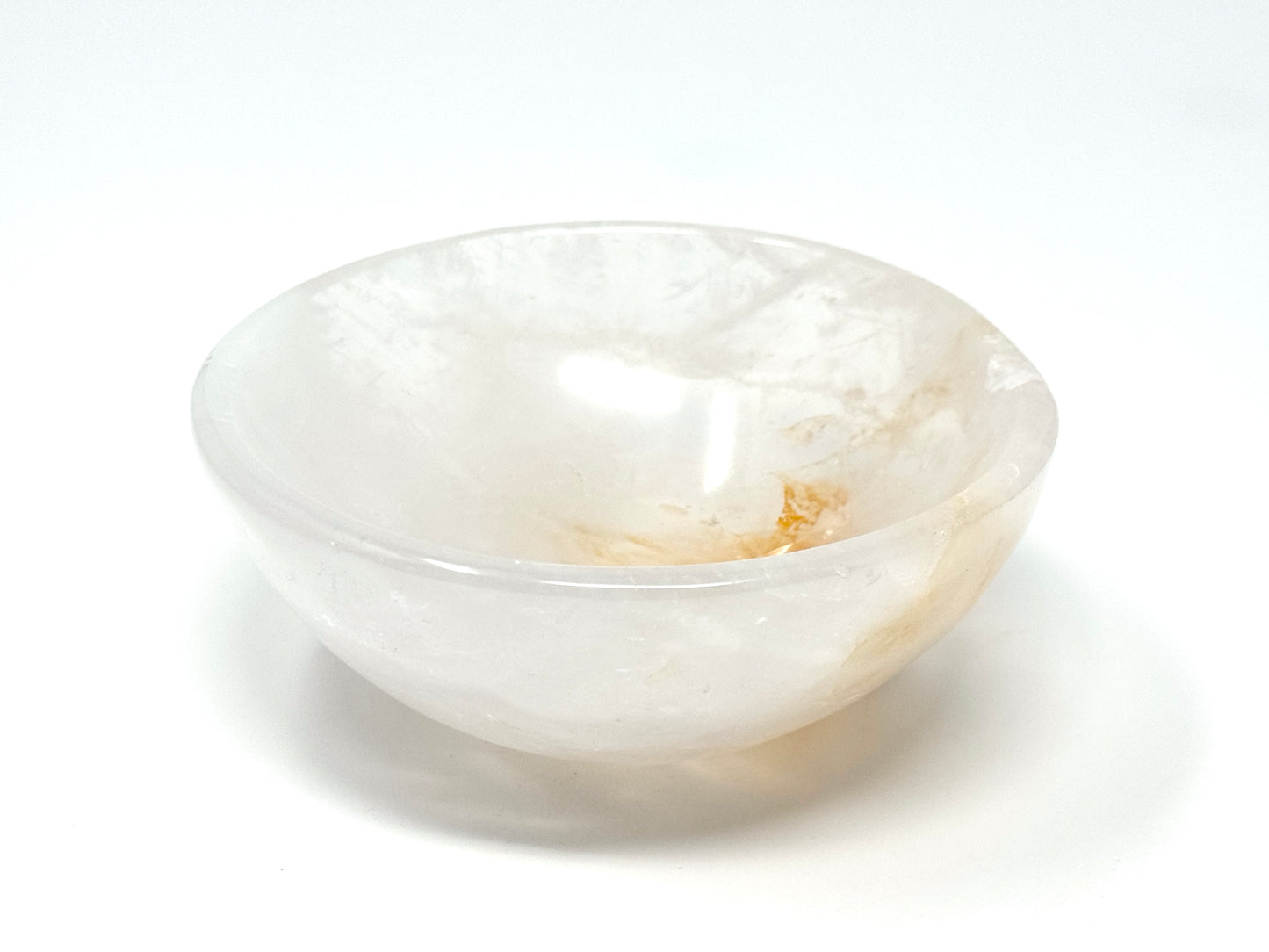 Clear Quartz Crystal Bowl 12.3cm