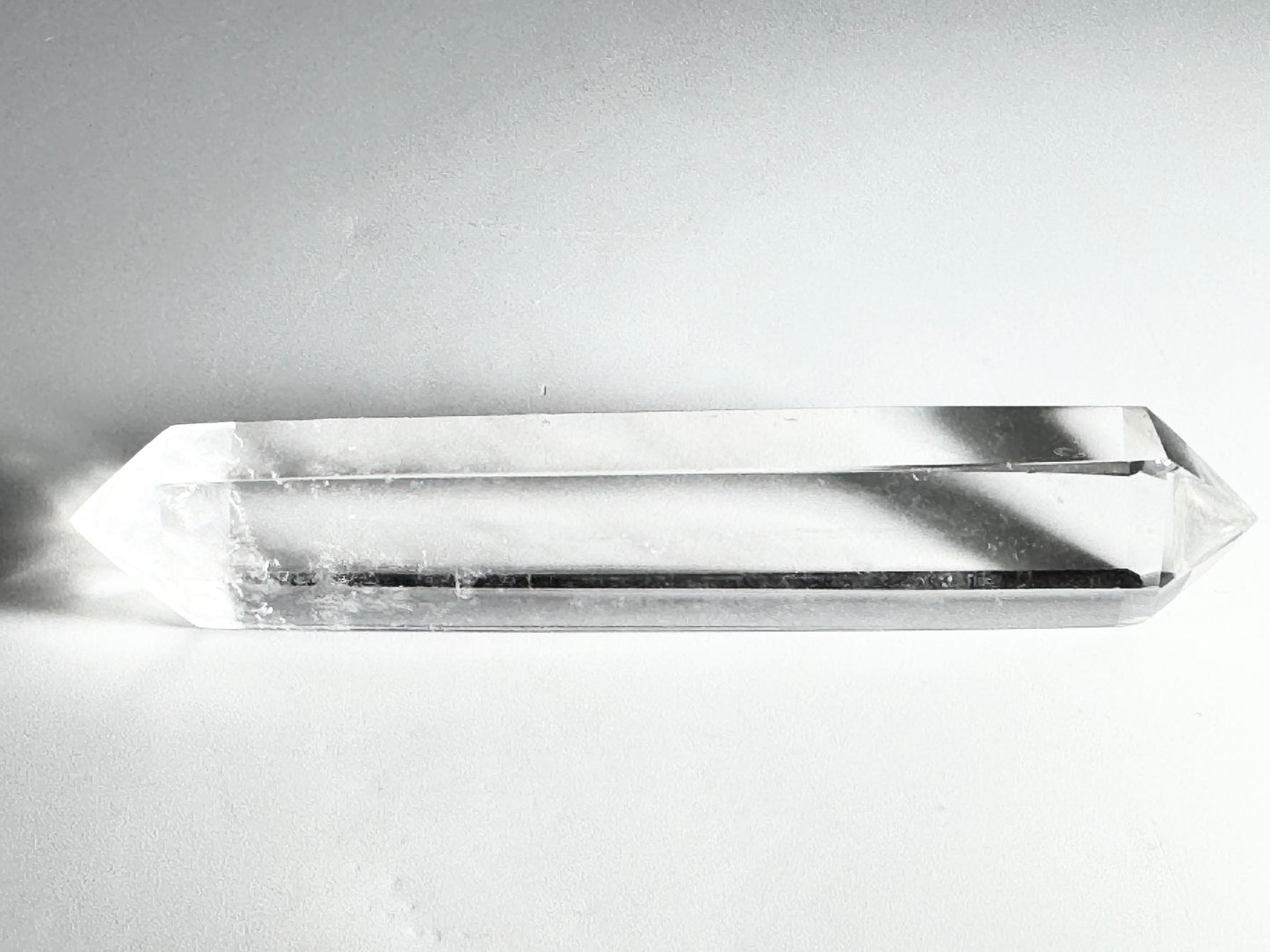 Clear Quartz Double Terminated Crystal Point 9.9cm