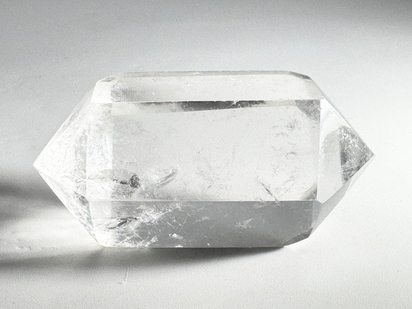 Clear Quartz Double Terminated Crystal Point 5.6cm