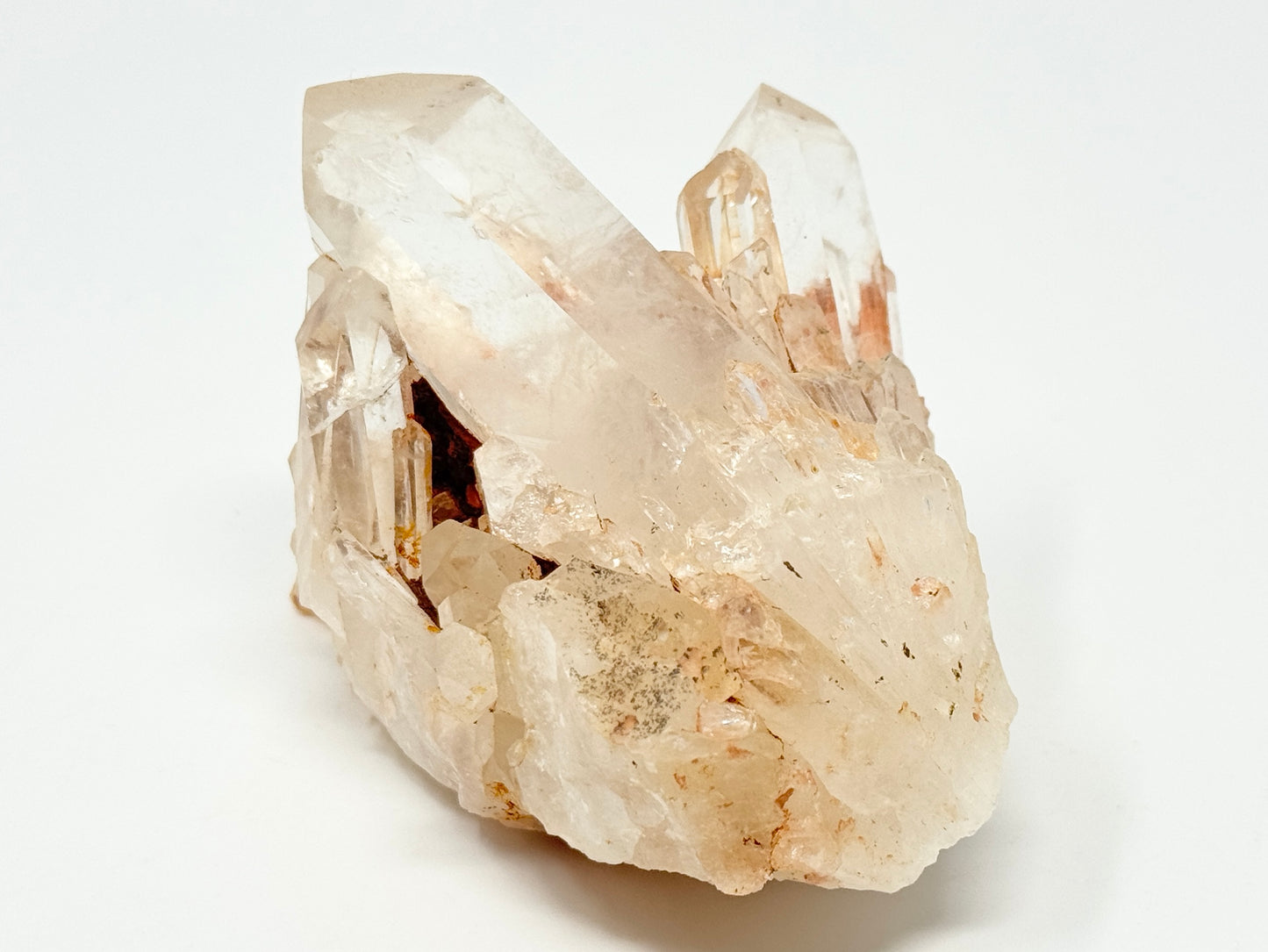 Clear Quartz Natural Crystal Group-10.2cm