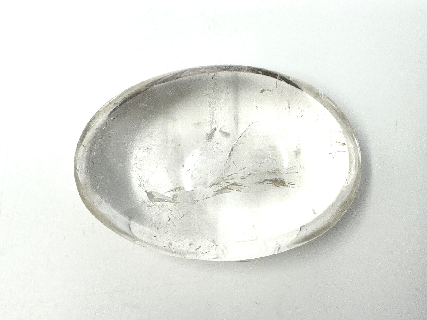 Clear Quartz Crystal Pebble 6.7cm