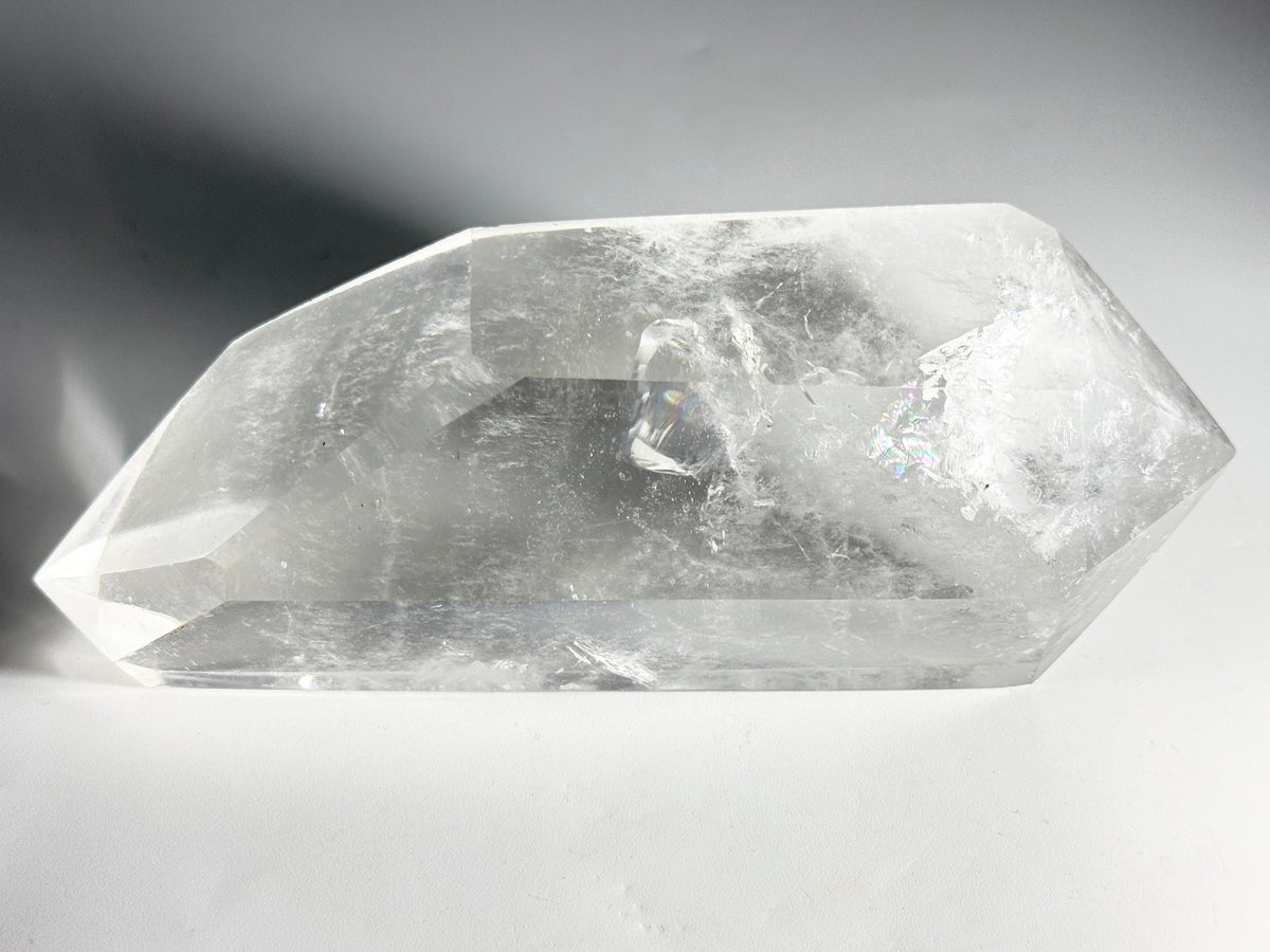 Clear Quartz Double Terminated Crystal Point 13cm