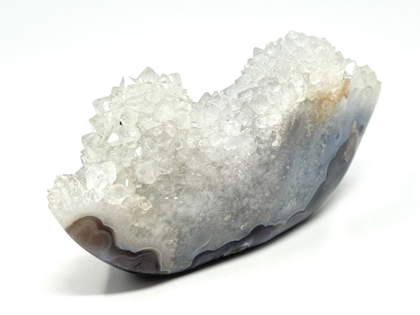 Druzy Agate Crystal Freeform 19cm