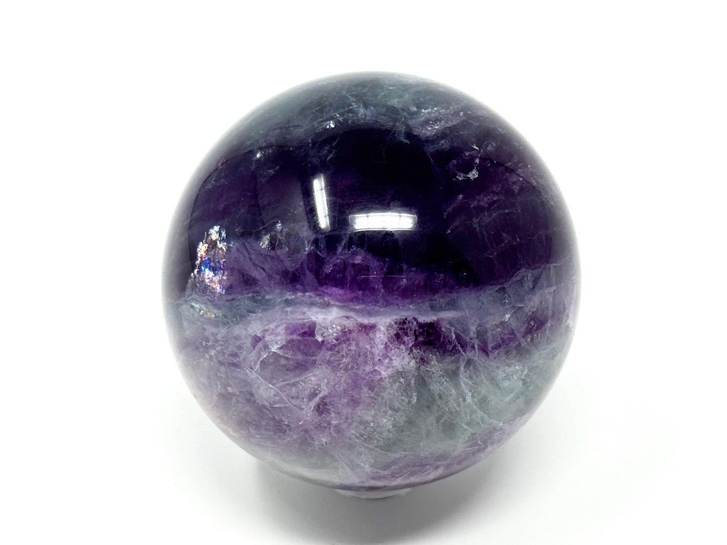 Fluorite Crystal Sphere 6.1cm
