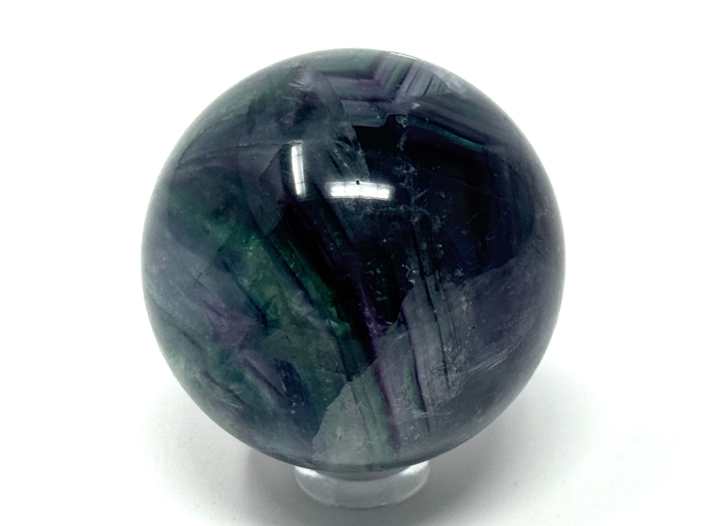 Fluorite Crystal Sphere 4.7cm
