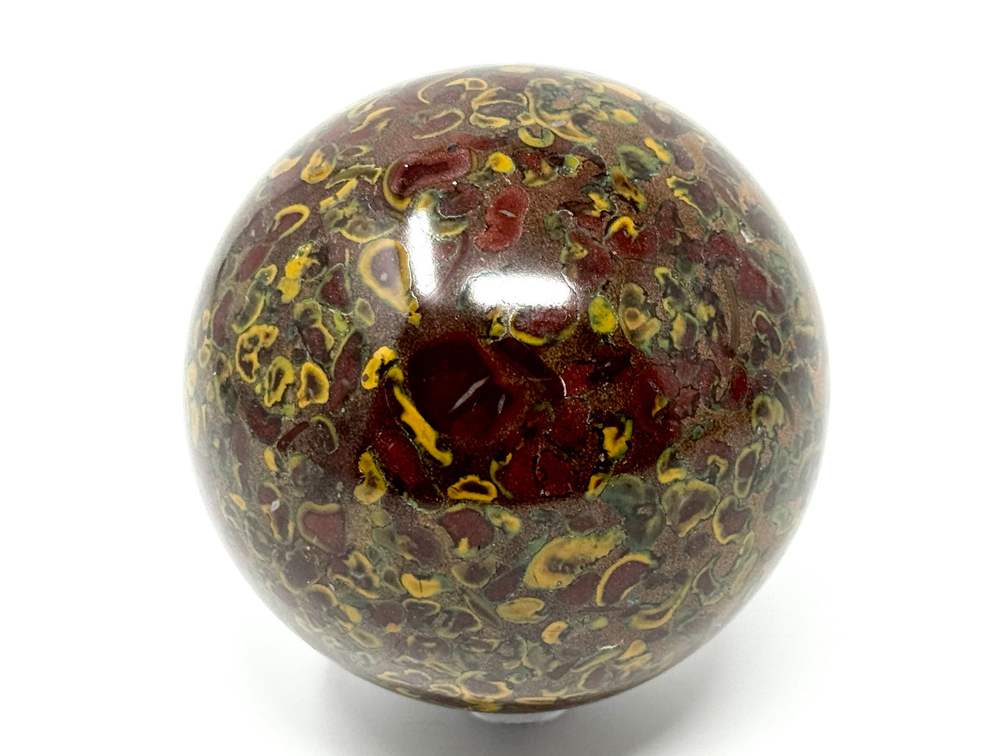 Large Fruit Jasper Crystal Sphere 8.1cm