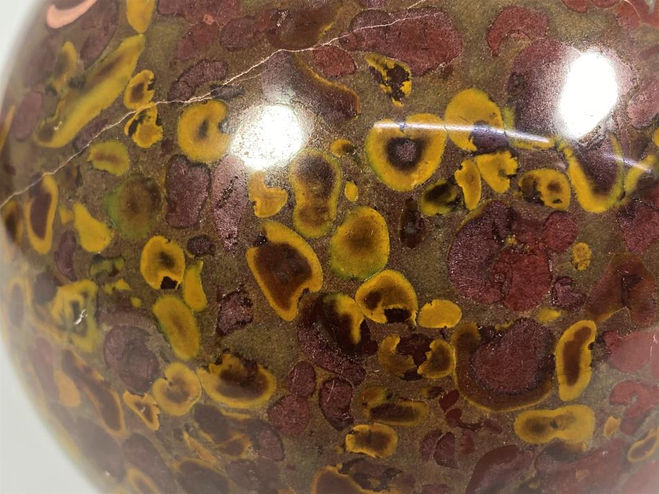 Large Fruit Jasper Crystal Sphere 11.5cm