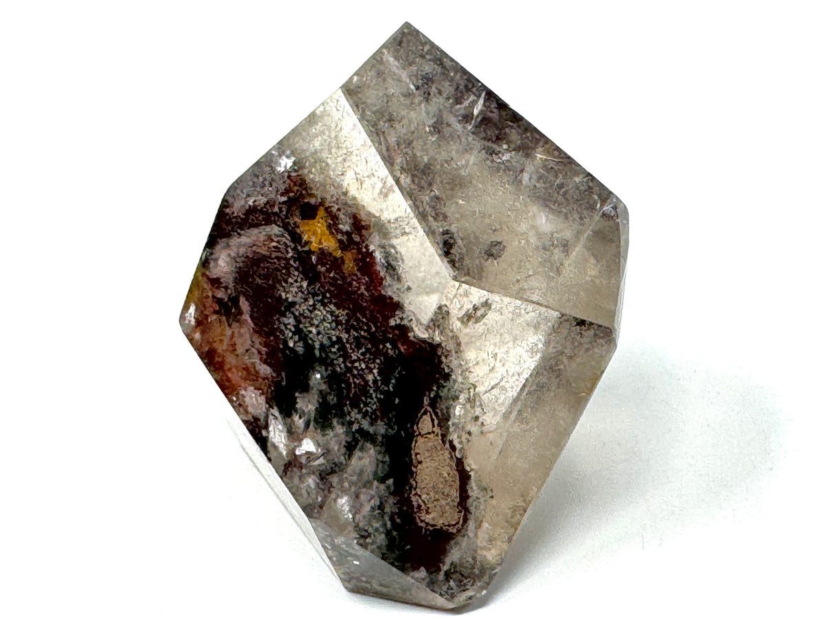 Garden Quartz Crystal Faceted Freeform 7.2cm