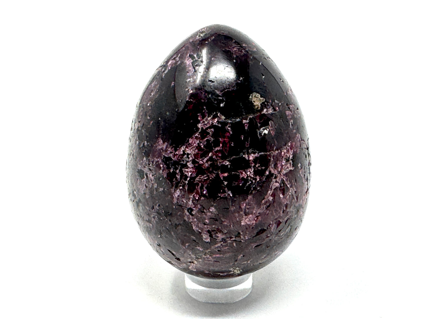 Garnet Crystal Egg 5.7cm
