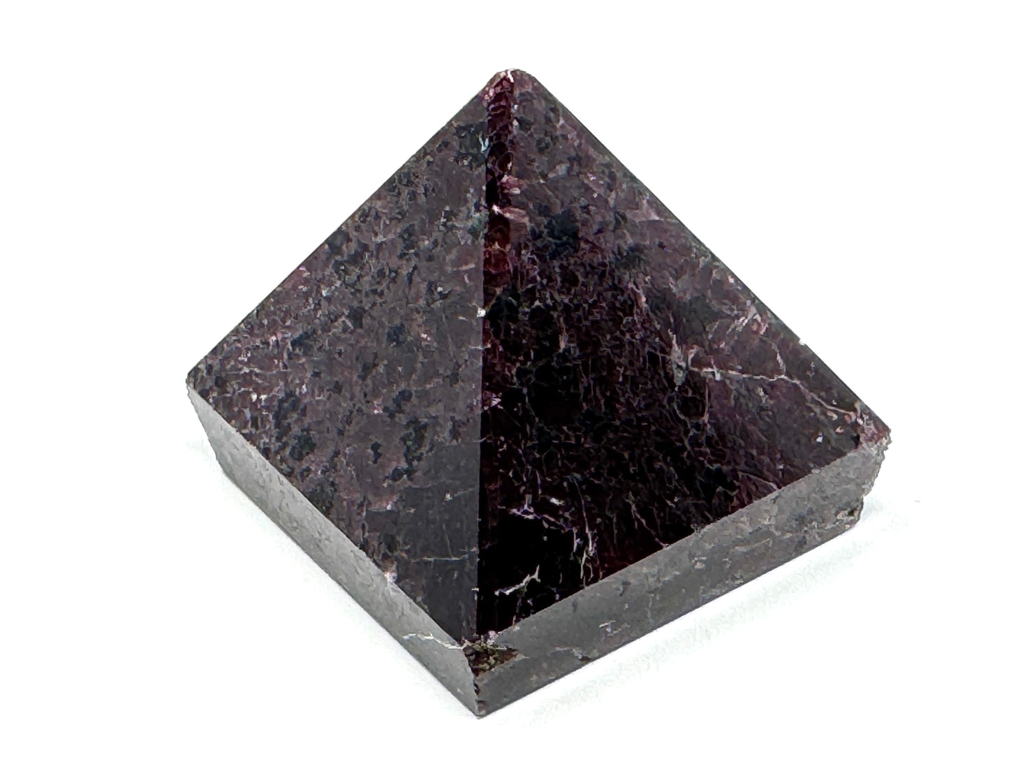 Garnet Crystal Pyramid 4.1cm