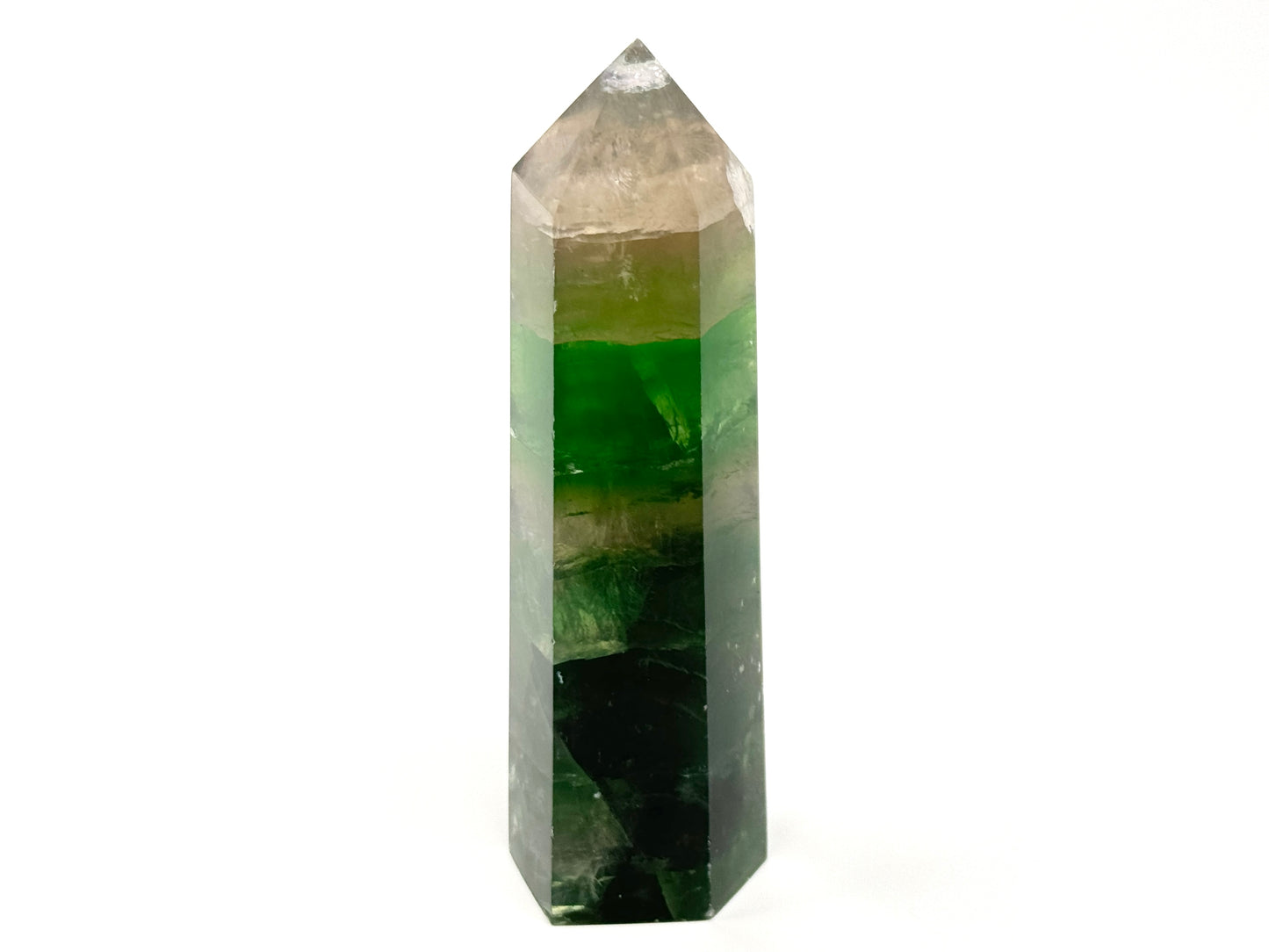 Green Fluorite Crystal Point 13.4cm