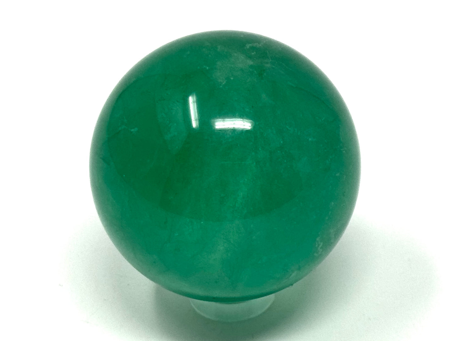 Green Fluorite Crystal Sphere 4.8CM