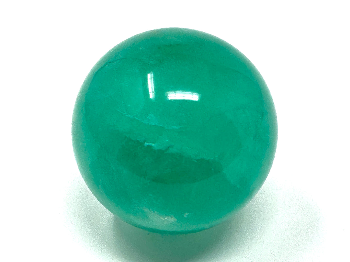 Green Fluorite Crystal Sphere 6.2cm