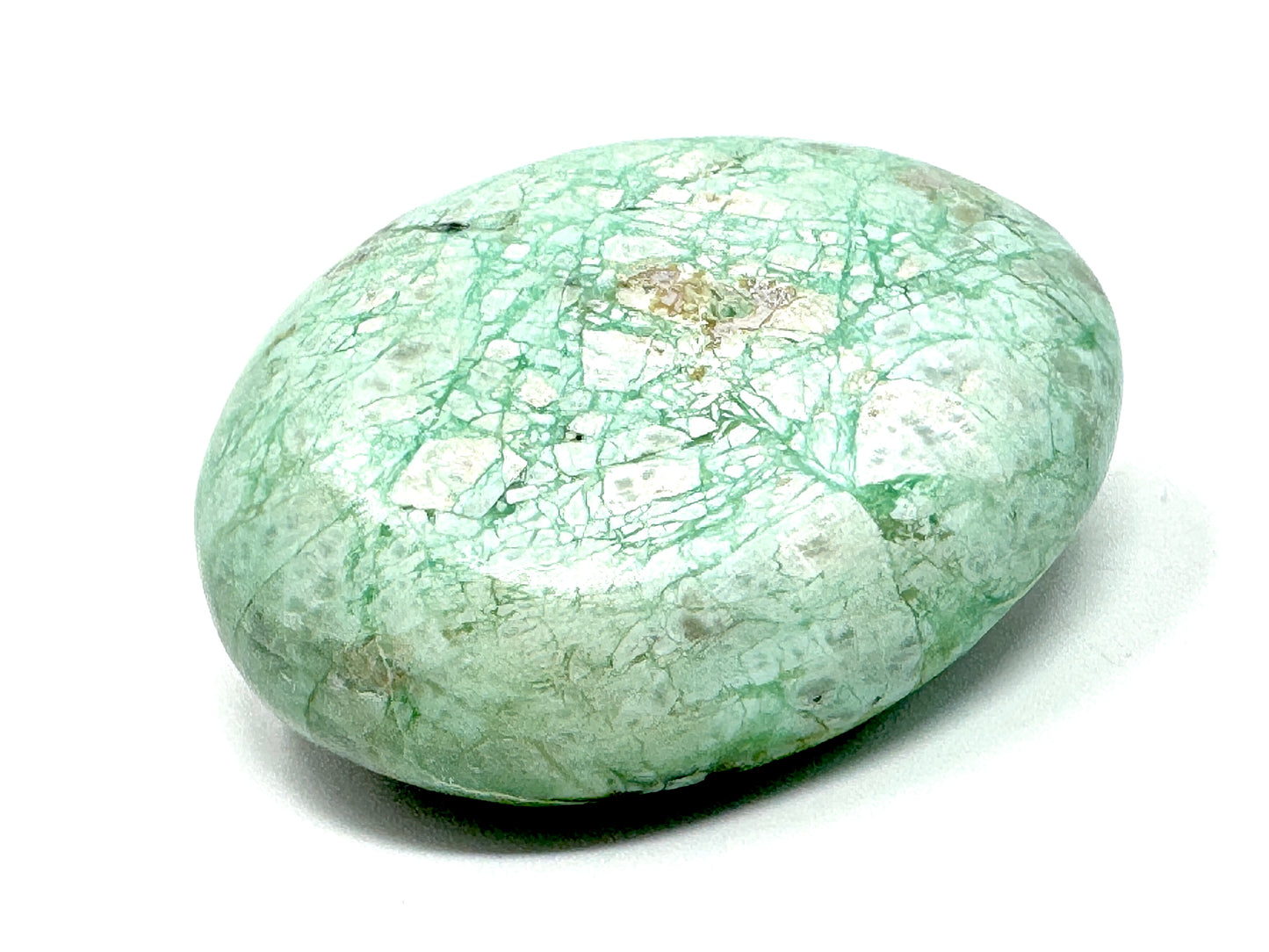 Green Moonstone Crystal Pebble 6.4cm