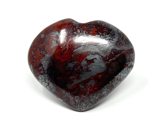 Jaspilite Crystal Heart 6.1cm