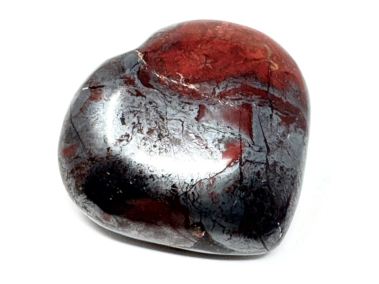 Jaspilite Crystal Heart 5.9cm