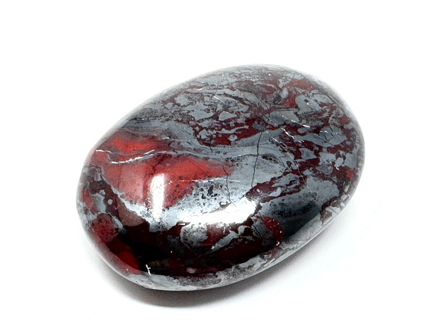 Jaspilite Crystal Pebble 6cm