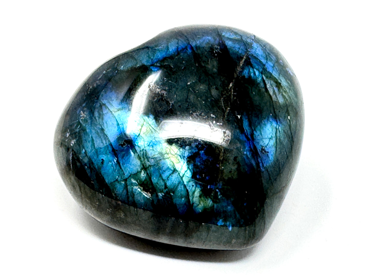 Labradorite Crystal Heart 5cm