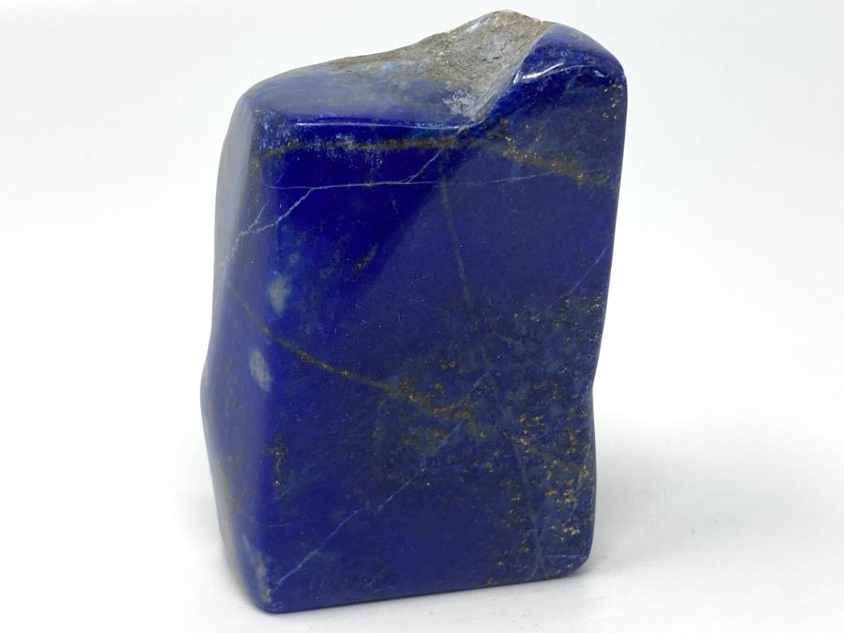 Lapis Lazuli Freeform Shape With Natural Pyrite Crystals 8.4cm