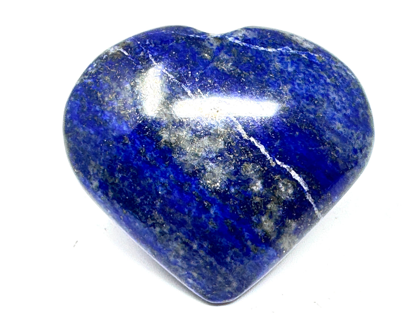 Lapis Lazuli Crystal Heart 4.9cm